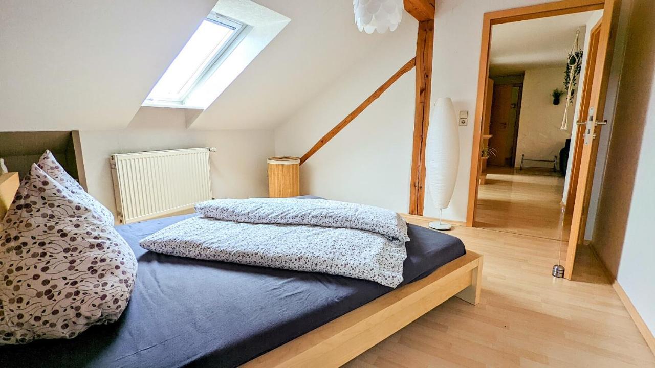 Ferienwohnung Schwalbennest Am Igelsbachsee Absberg Buitenkant foto